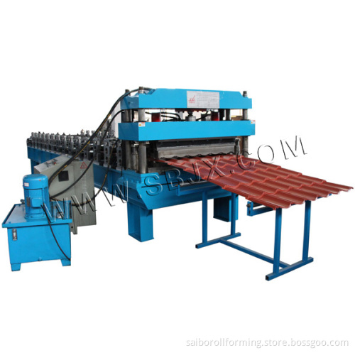 3D Steel Tile Roll Forming Machine
